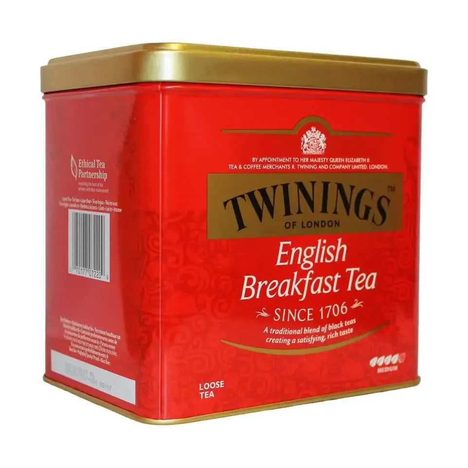 Twinings English breakfast blik 500 gram
