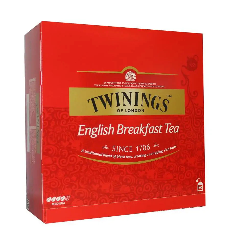 Twinings English breakfast envelop 100 stuks