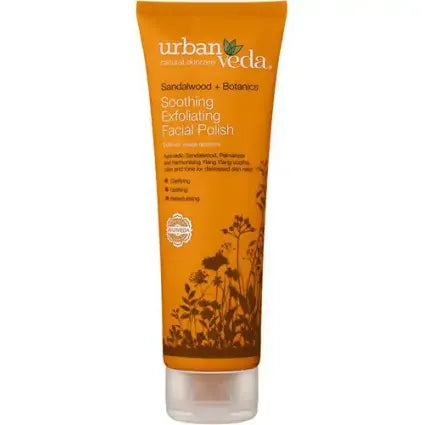 Urban Veda Facial polish soothing exfoliating 125 ml