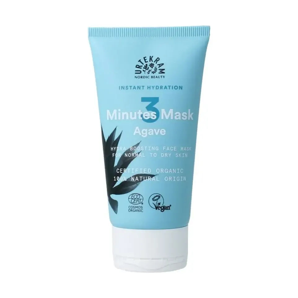 Urtekram Gezichtsmasker onmiddellijk hydratatie biologisch 75 ml