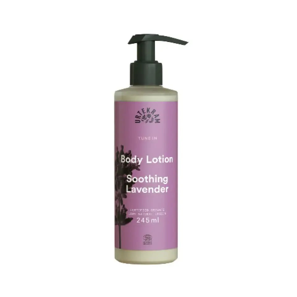 Urtekram Tune in soothing lavender bodylotion 245 ml