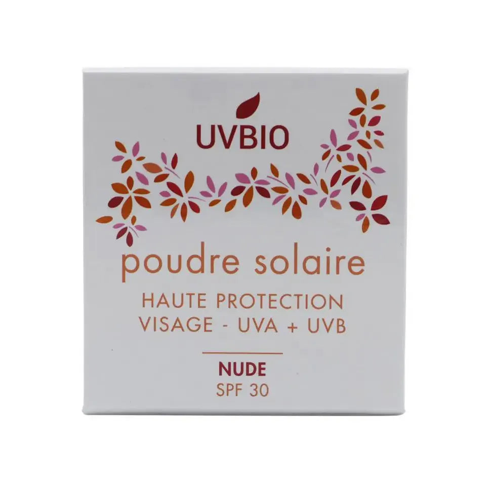 Uvbio Sun powder (nude) SPF 30 Bio 10 gram