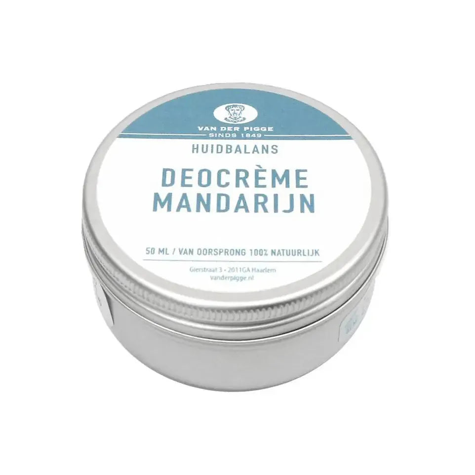 Van der Pigge Huidbalans deocreme mandarijn 50 ml