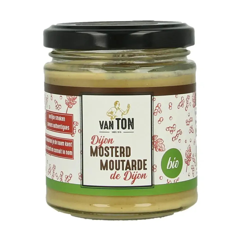Van Ton Mosterd Dijon biologisch 170 gram