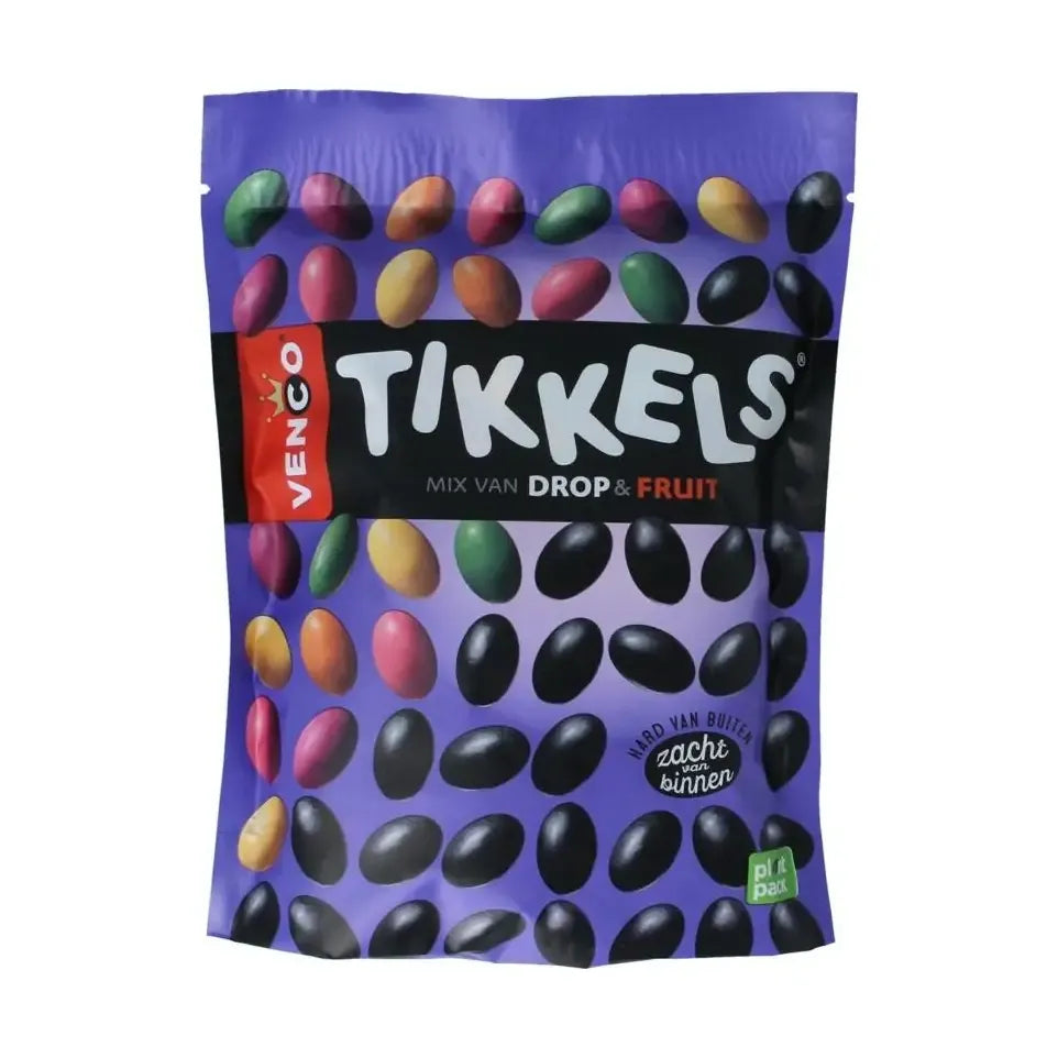Venco tikkels drop & fruit 245 gram