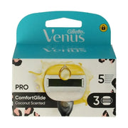 Venus comfortglide coconut leopard blades 3 stuks