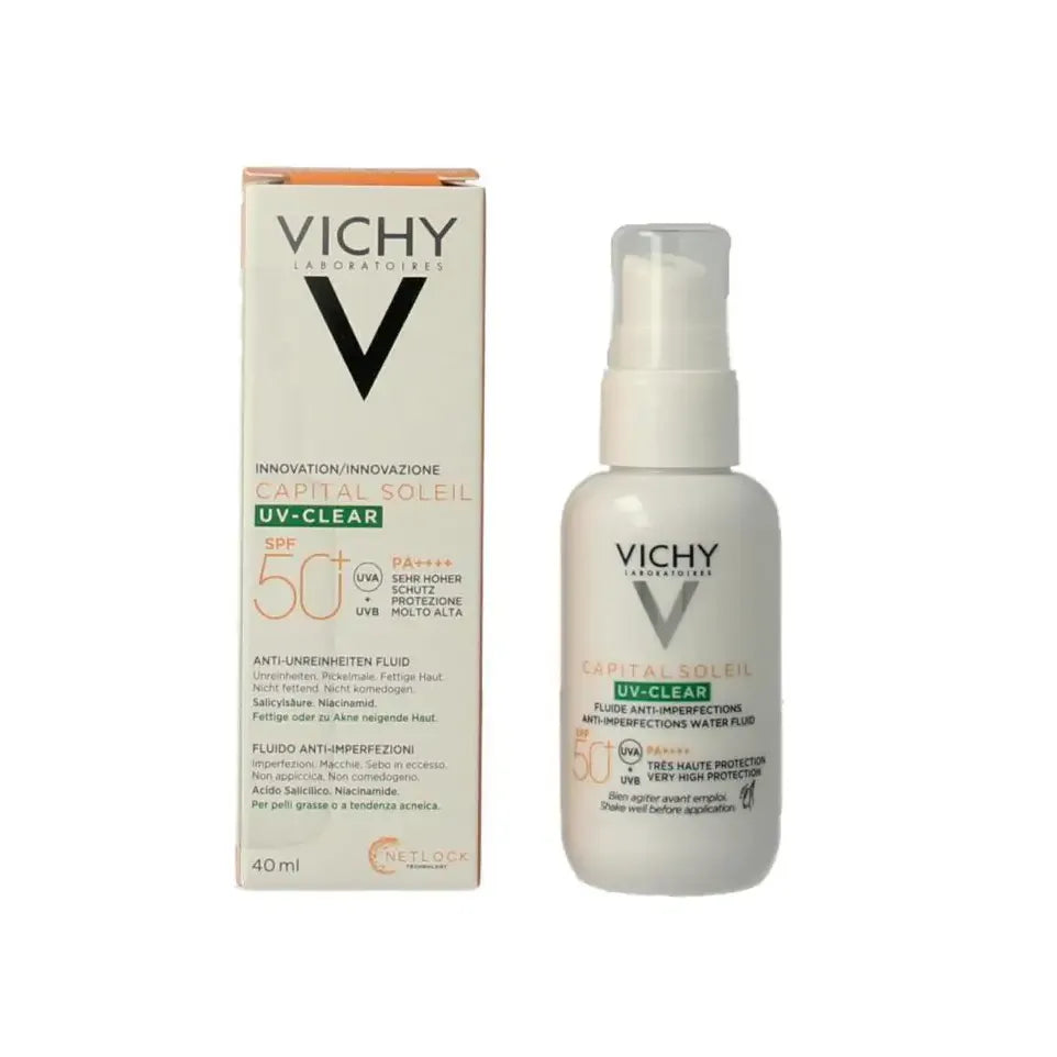 Vichy Capital soleil uv-clear anti-onzuiver fluide spf 5 40 ml