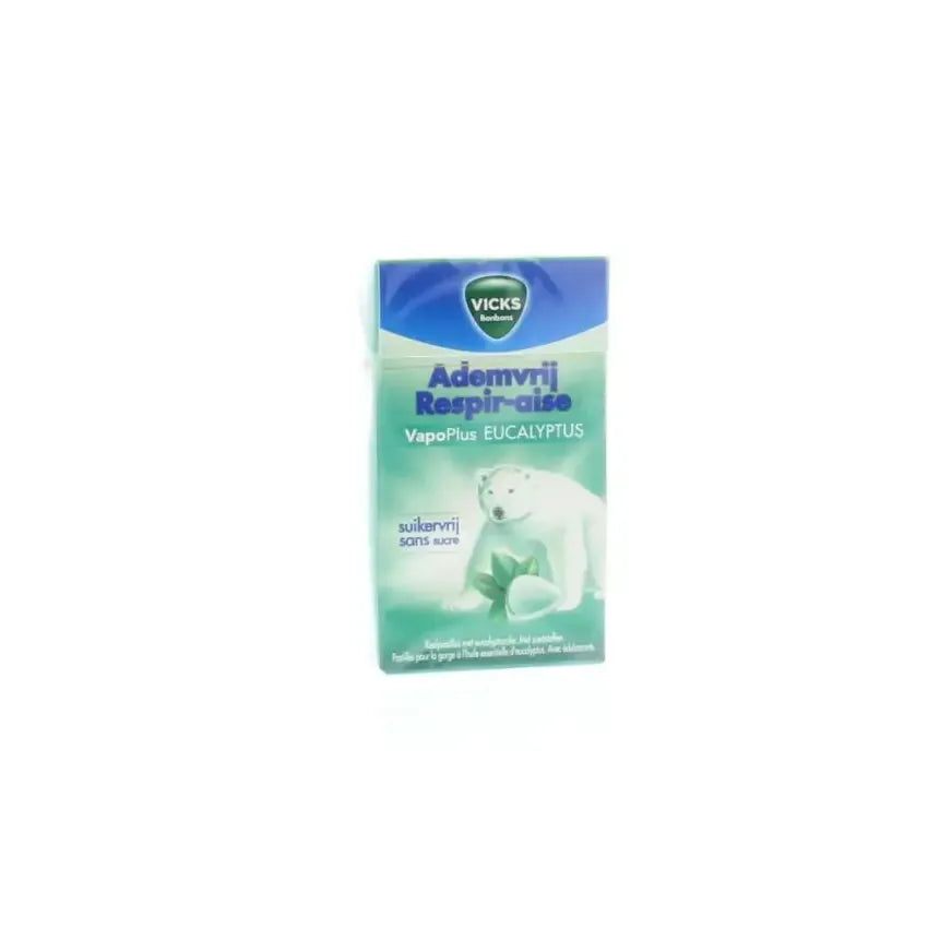 Vicks Ademvrij eucalyptus 40 pastilles