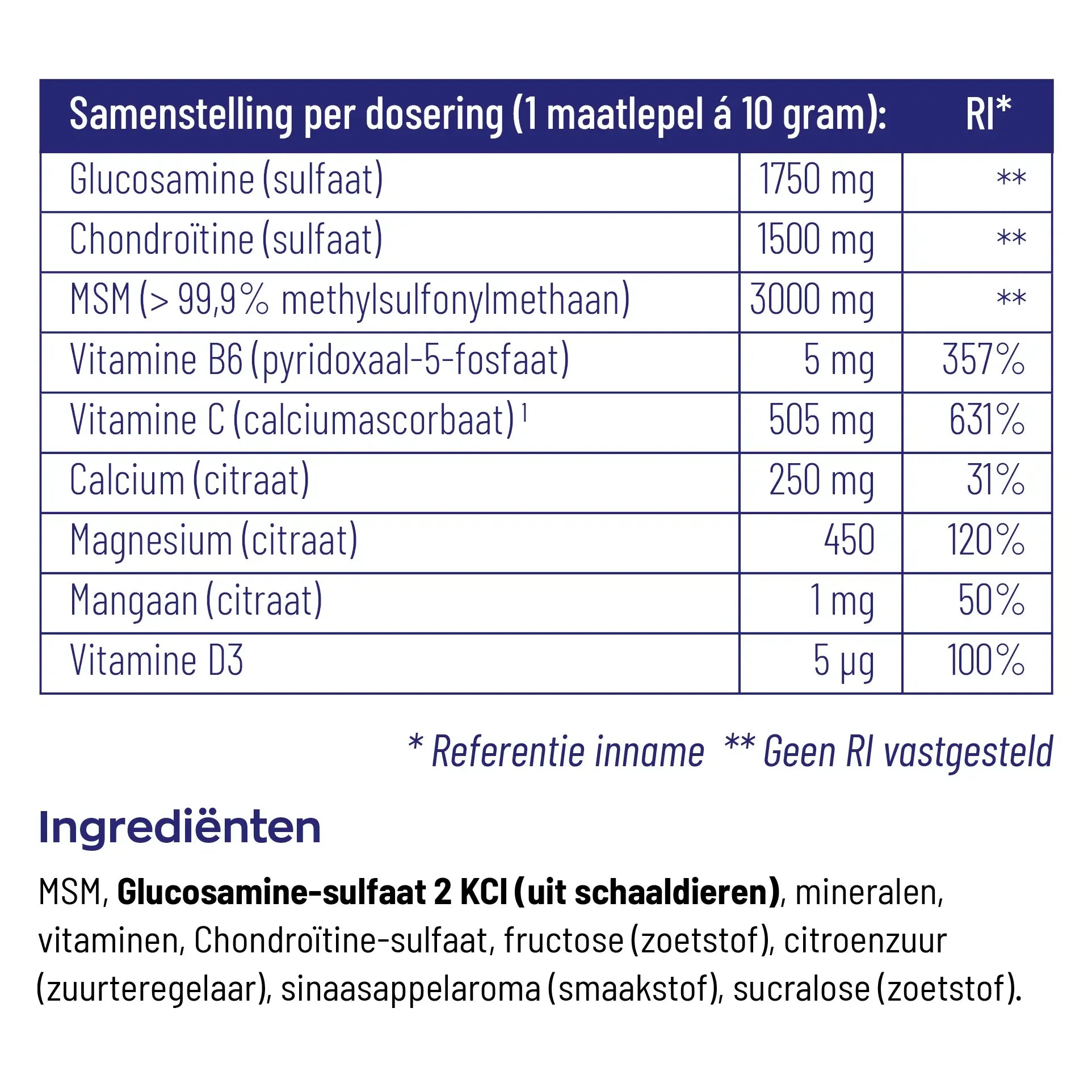 Vitakruid Atrimove poeder 440 gram