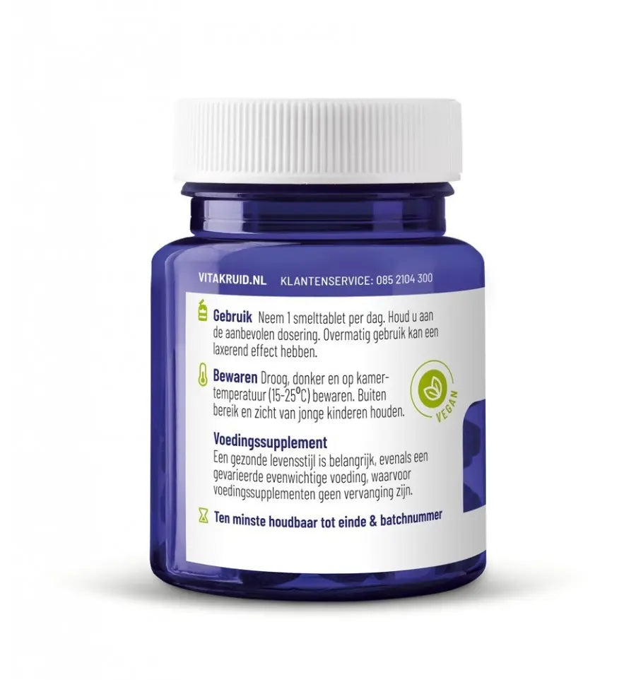 Vitakruid B12 Combi 10.000 met folaat 60 tabletten (afbeelding 2)