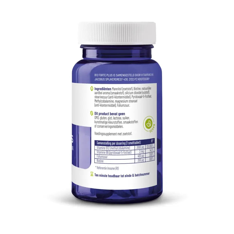 Vitakruid B12 Forte plus met P-5-P 60 tabletten