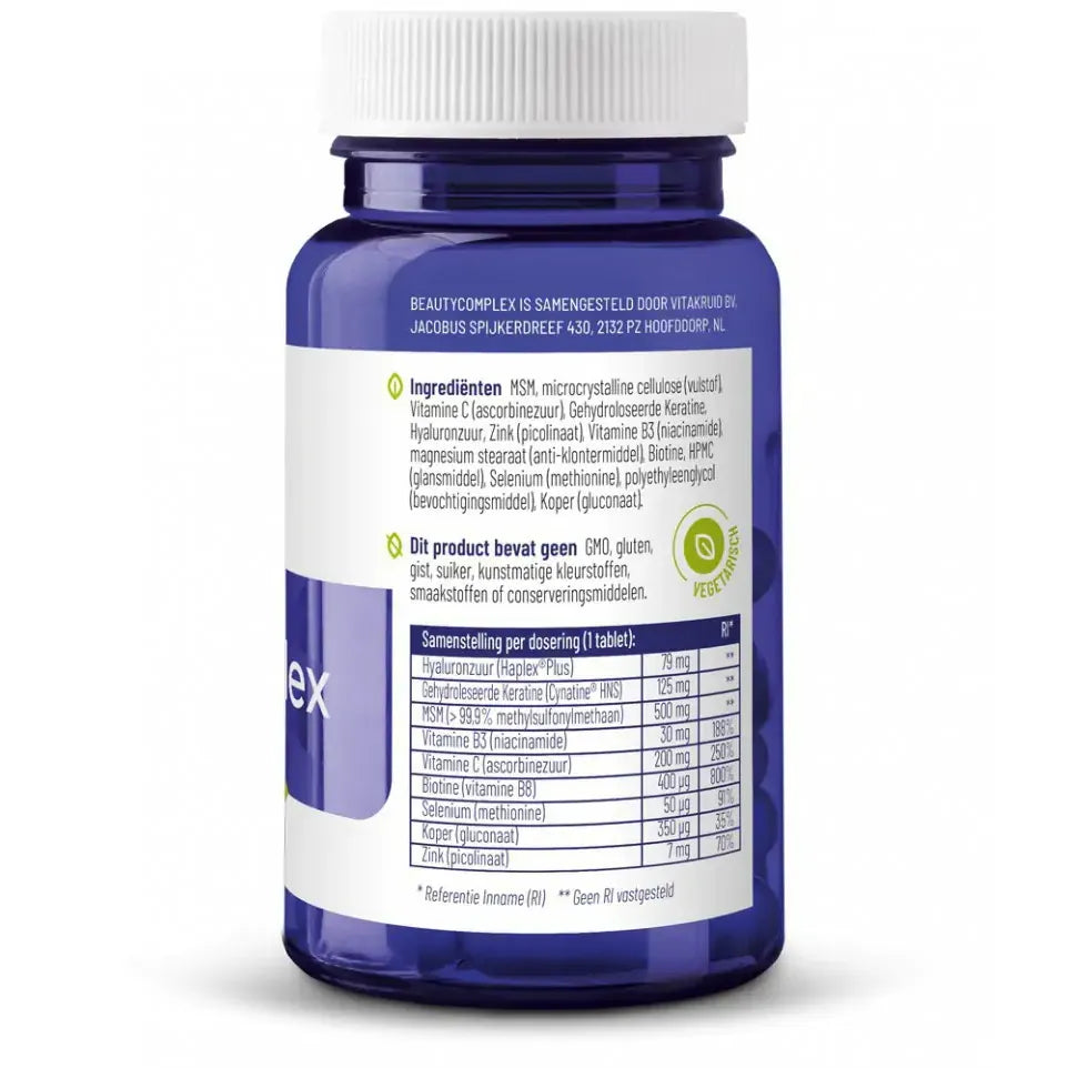 Vitakruid Beautycomplex 60 tabletten