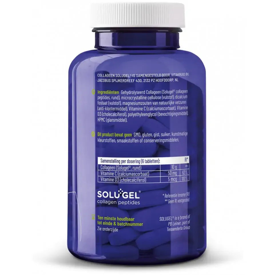 Vitakruid Collageen Solugel 175 tabletten