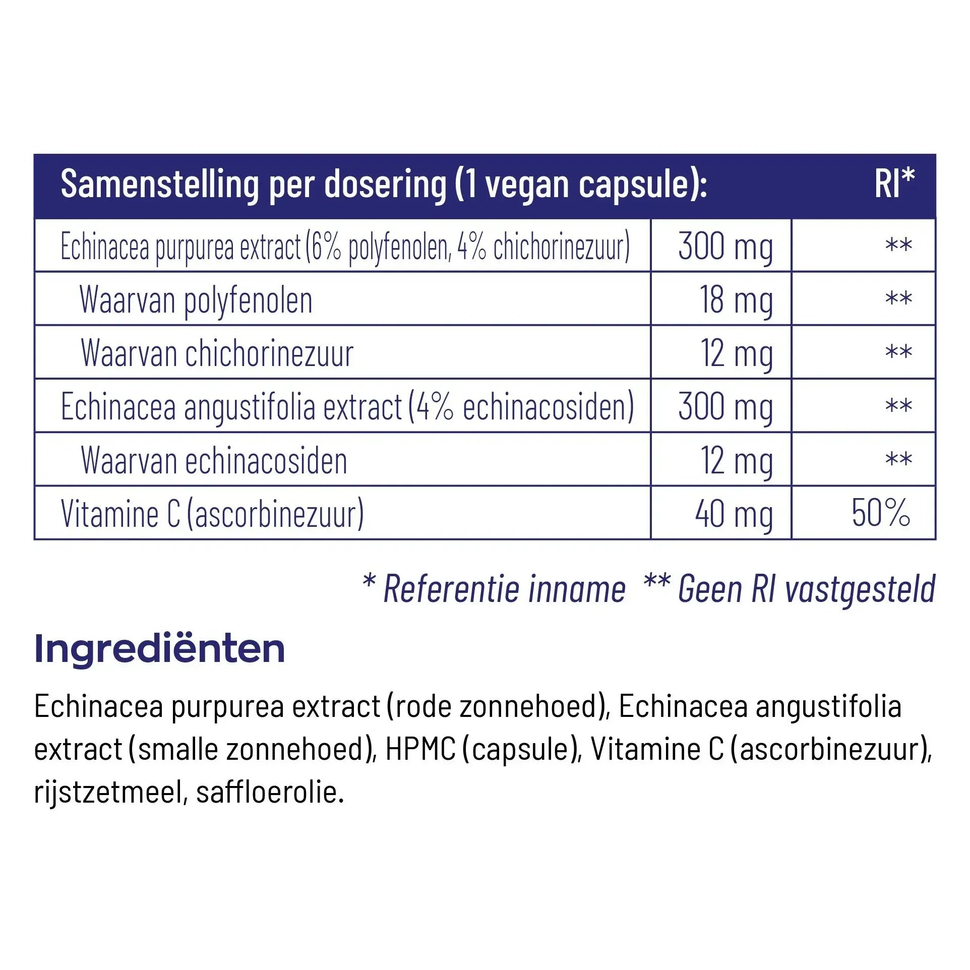 Vitakruid Echinacea 600 90 vcaps