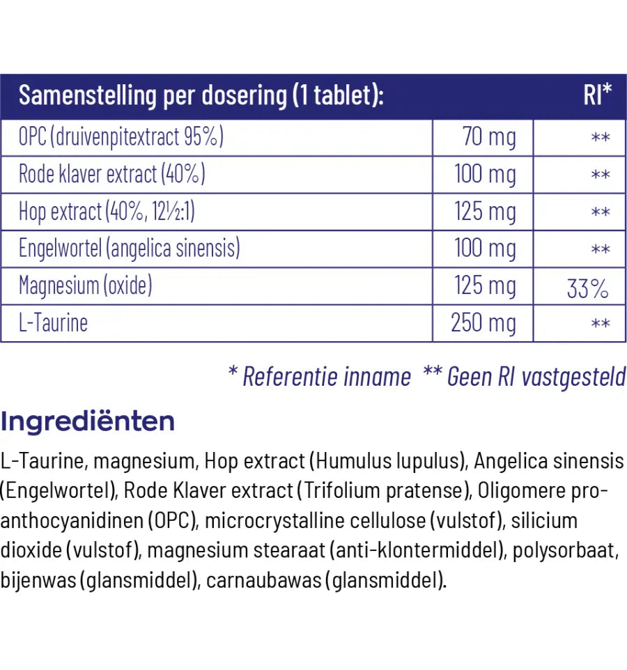 Vitakruid Feminosan 90 tabletten (afbeelding 4)
