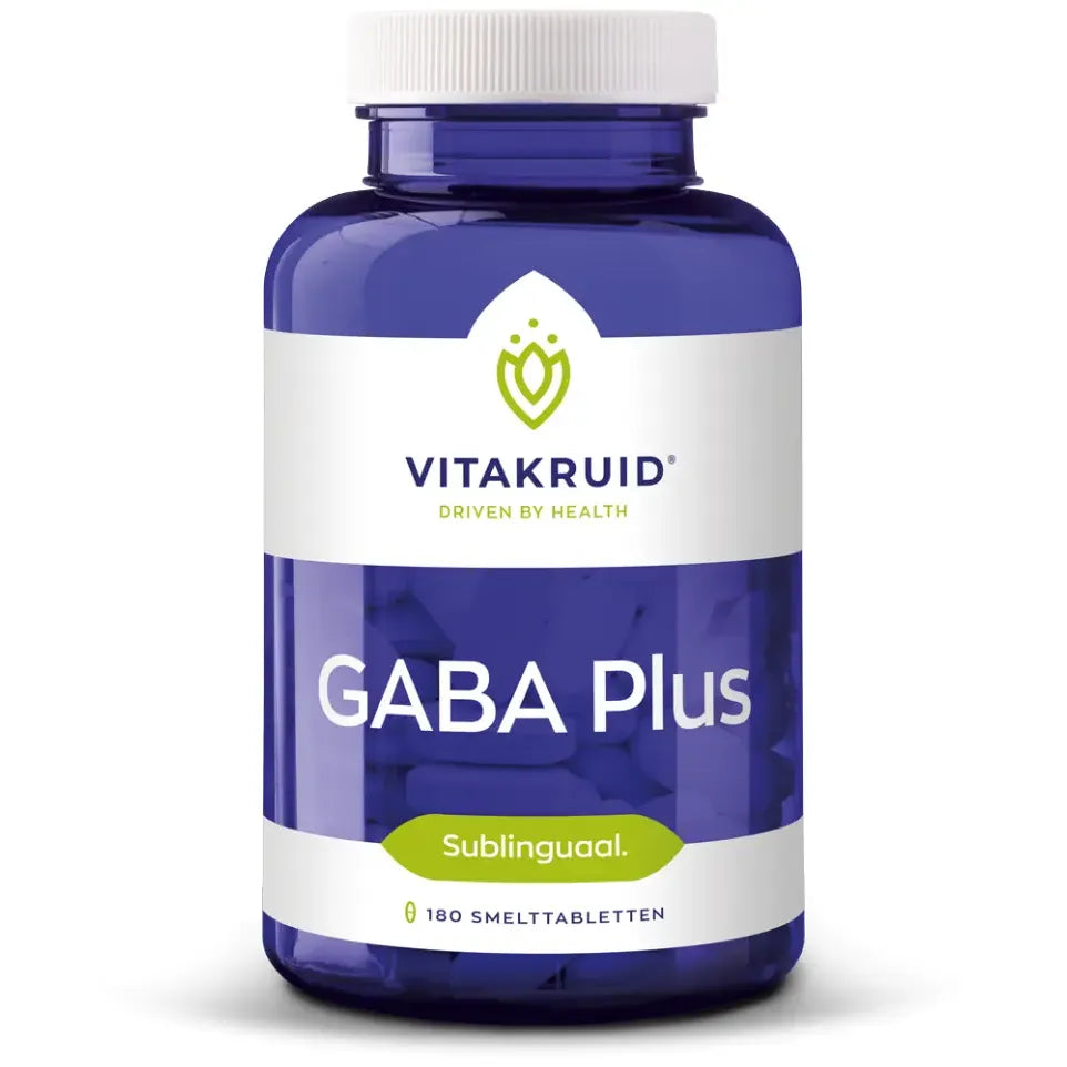 Vitakruid Gaba Plus 180 zuigtabletten