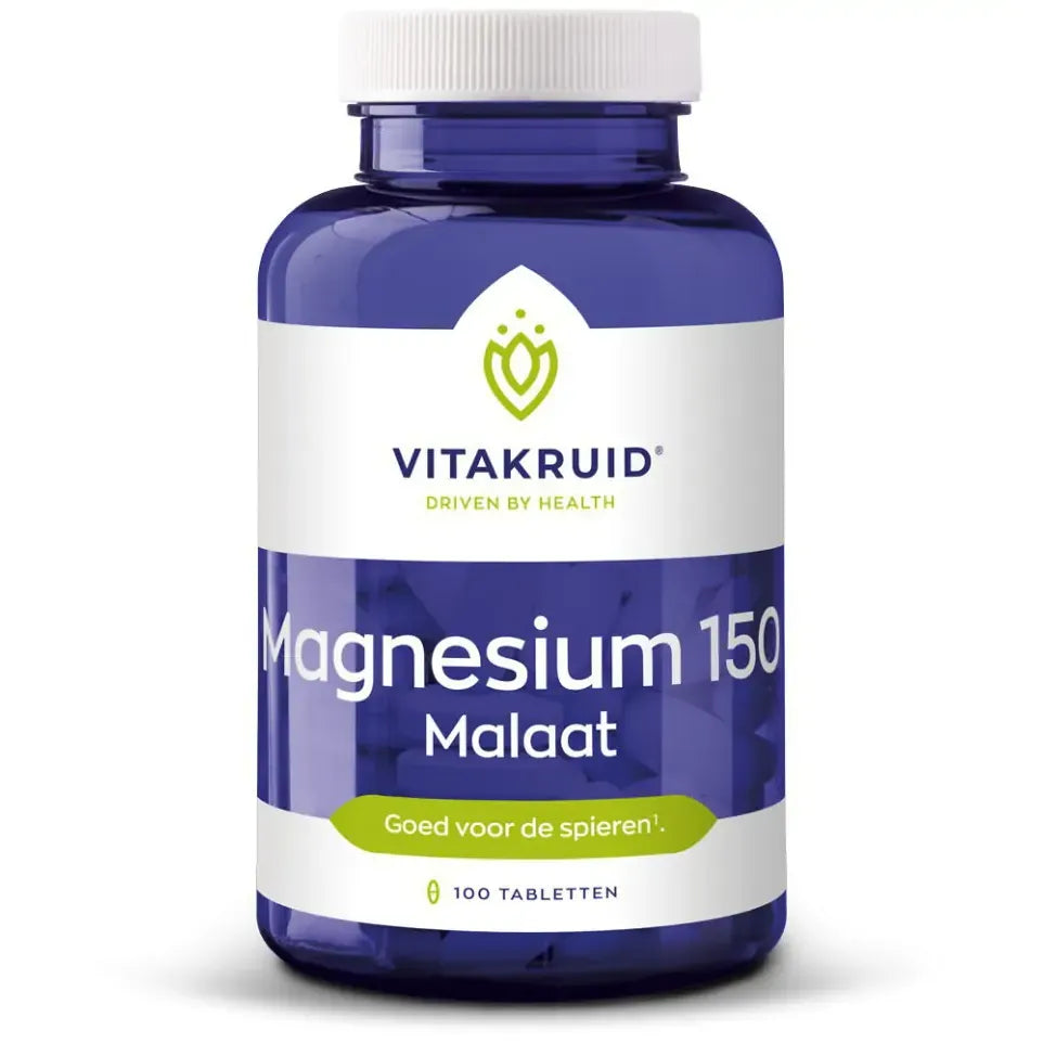 Vitakruid Magnesium 150 malaat 180 tabletten
