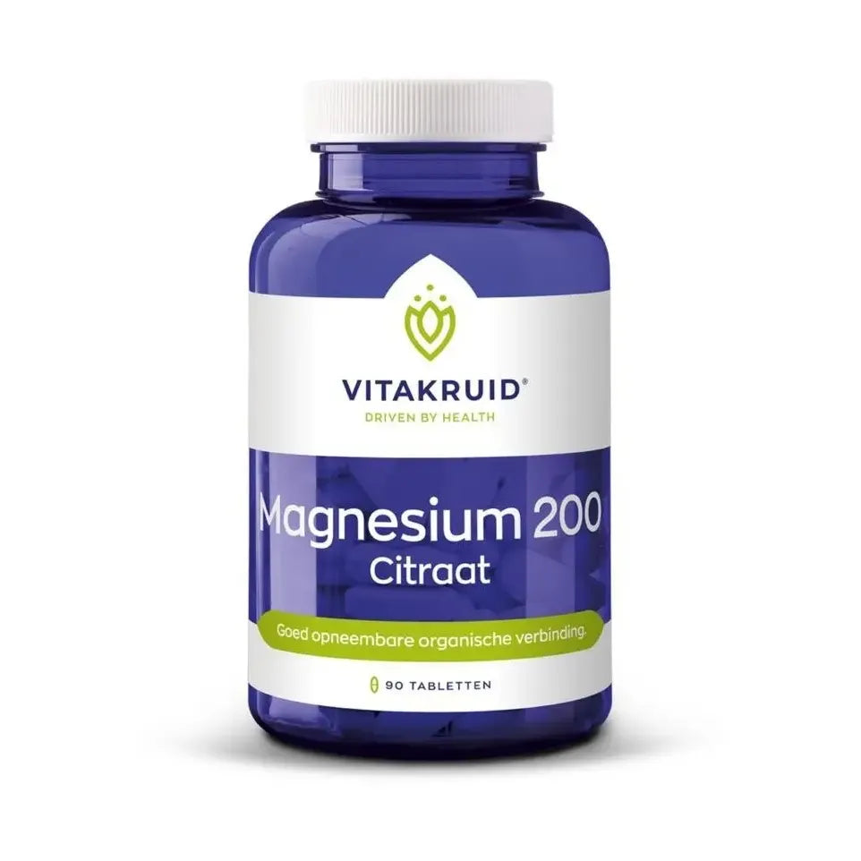Vitakruid Magnesium 200 citraat 100 tabletten