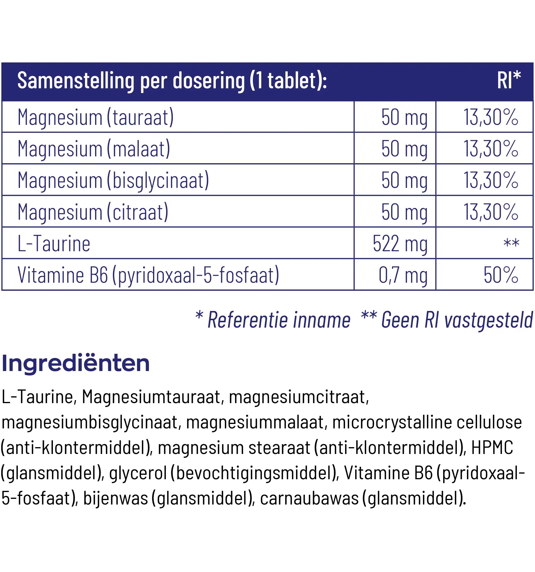 Vitakruid Magnesium 200 complex 90 tabletten (afbeelding 4)