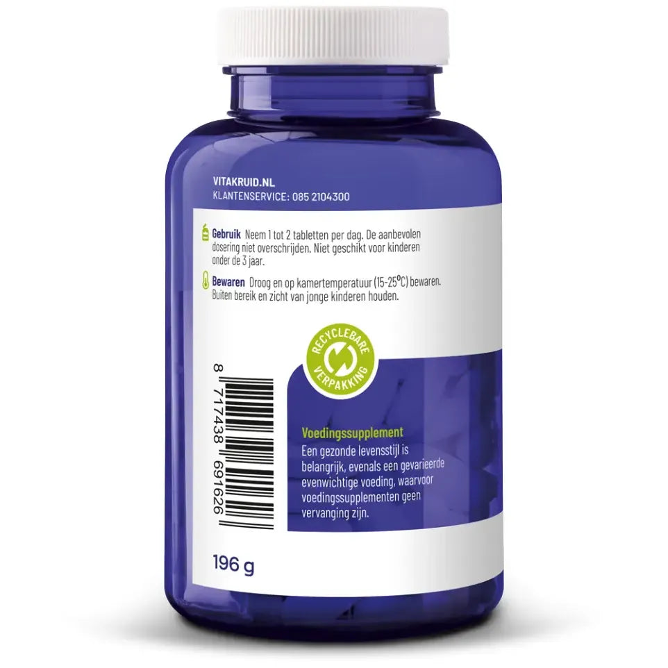 Vitakruid Magnesium 200 complex 90 tabletten (afbeelding 2)