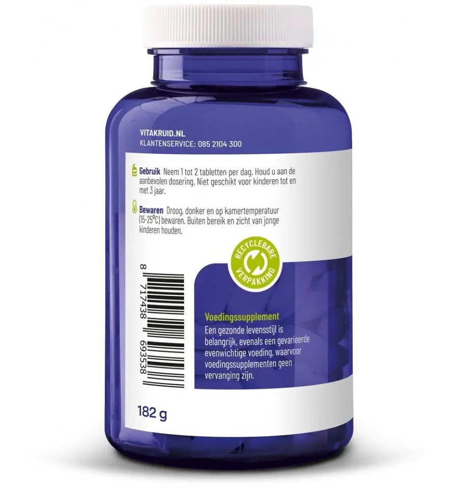 Vitakruid Magnesium tauraat 90 vcaps (afbeelding 2)