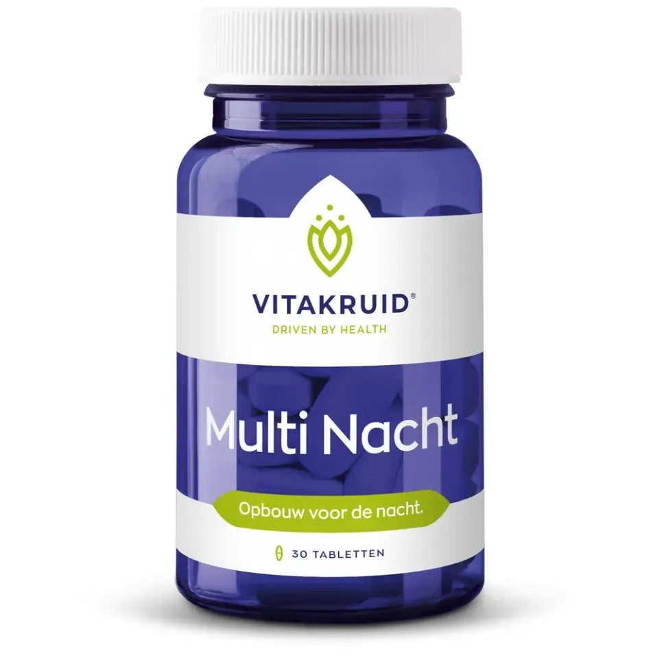 Vitakruid Multi nacht 30 tabletten (afbeelding 1)