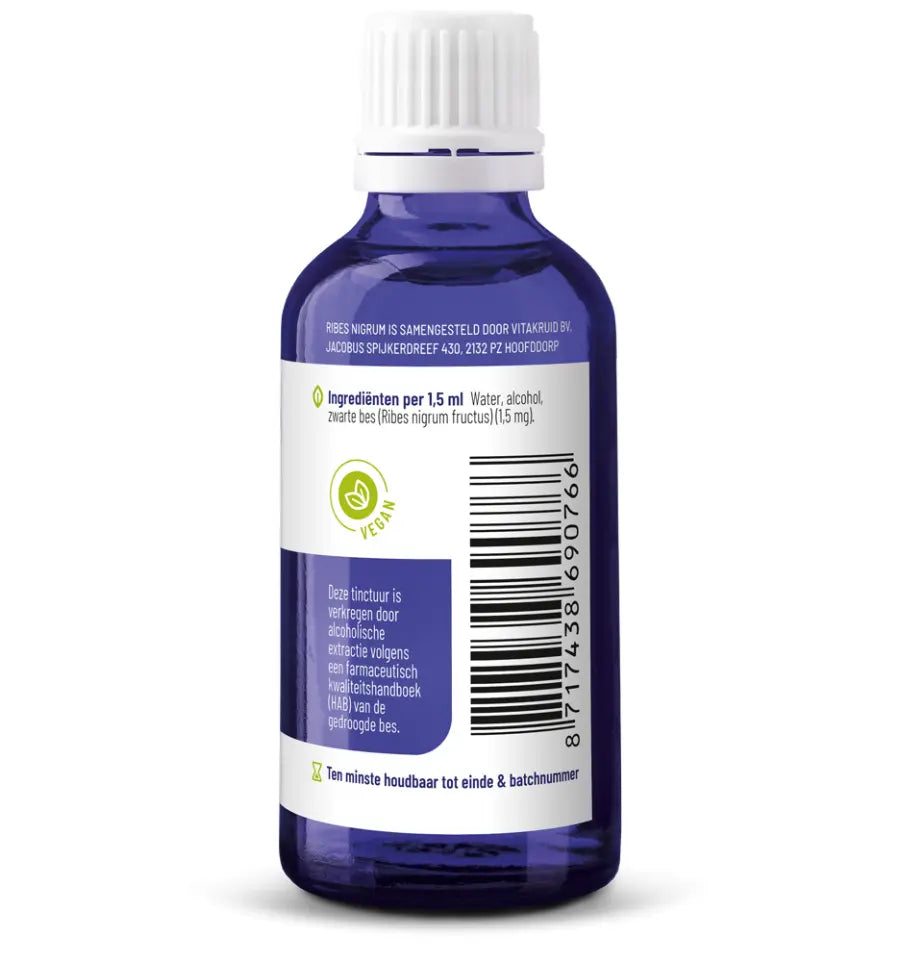 Vitakruid Ribes Nigrum tinctuur 50 ml (afbeelding 2)