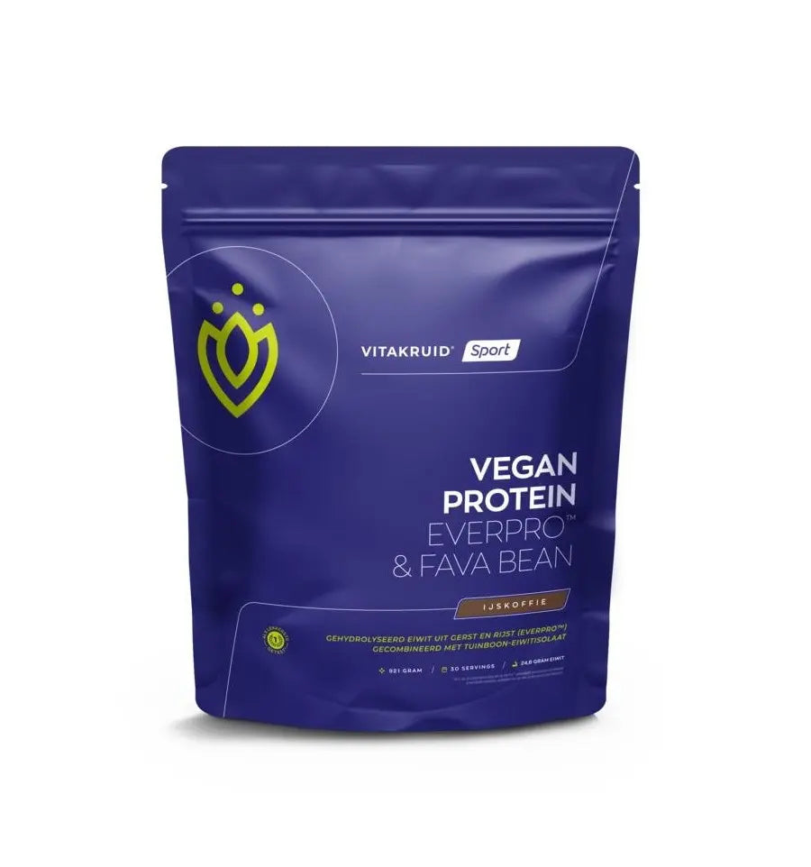 Vitakruid Vegan protein ijskoffie 921 gram