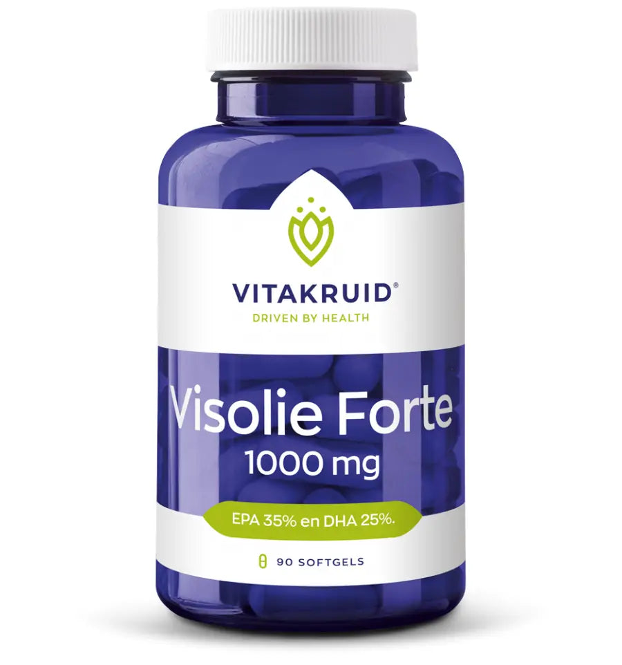 Vitakruid Visolie Forte 1000 mg 90 softgels (afbeelding 1)