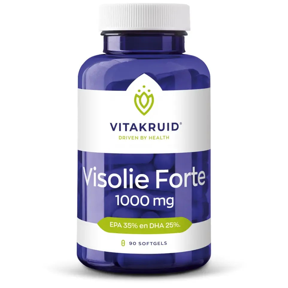 Vitakruid Visolie Forte 1000 mg 90 softgels (afbeelding 1)