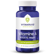 Vitakruid Vitamine A 4000 IE vegan 100 vcaps