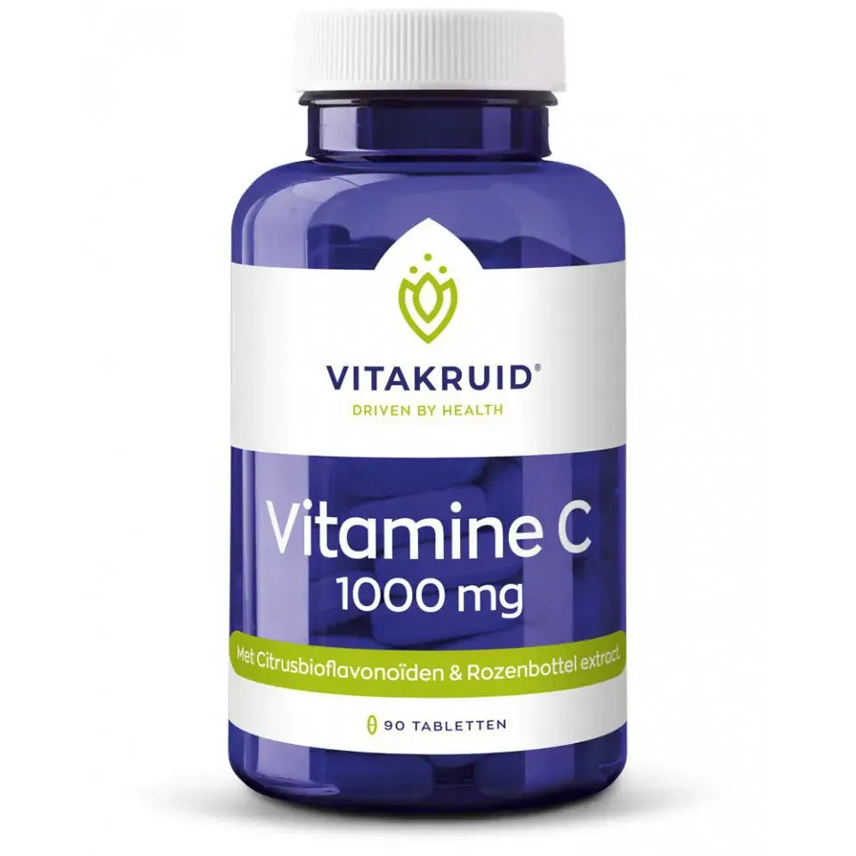 Vitakruid Vitamine C 1000 mg 90 tabletten (afbeelding 1)