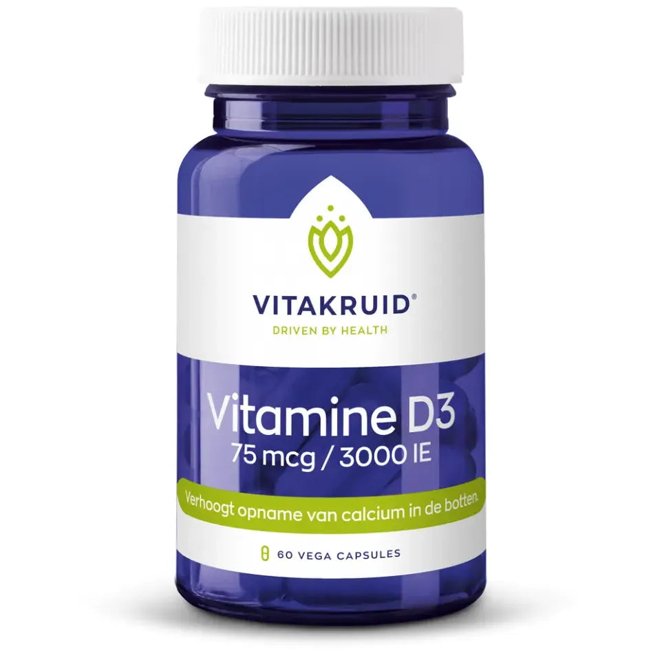 Vitakruid Vitamine D3 75 mcg 60 vcaps