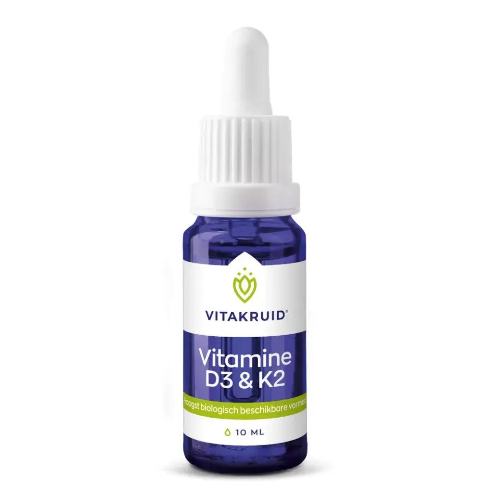 Vitakruid Vitamine D3 & K2 10 ml (afbeelding 1)