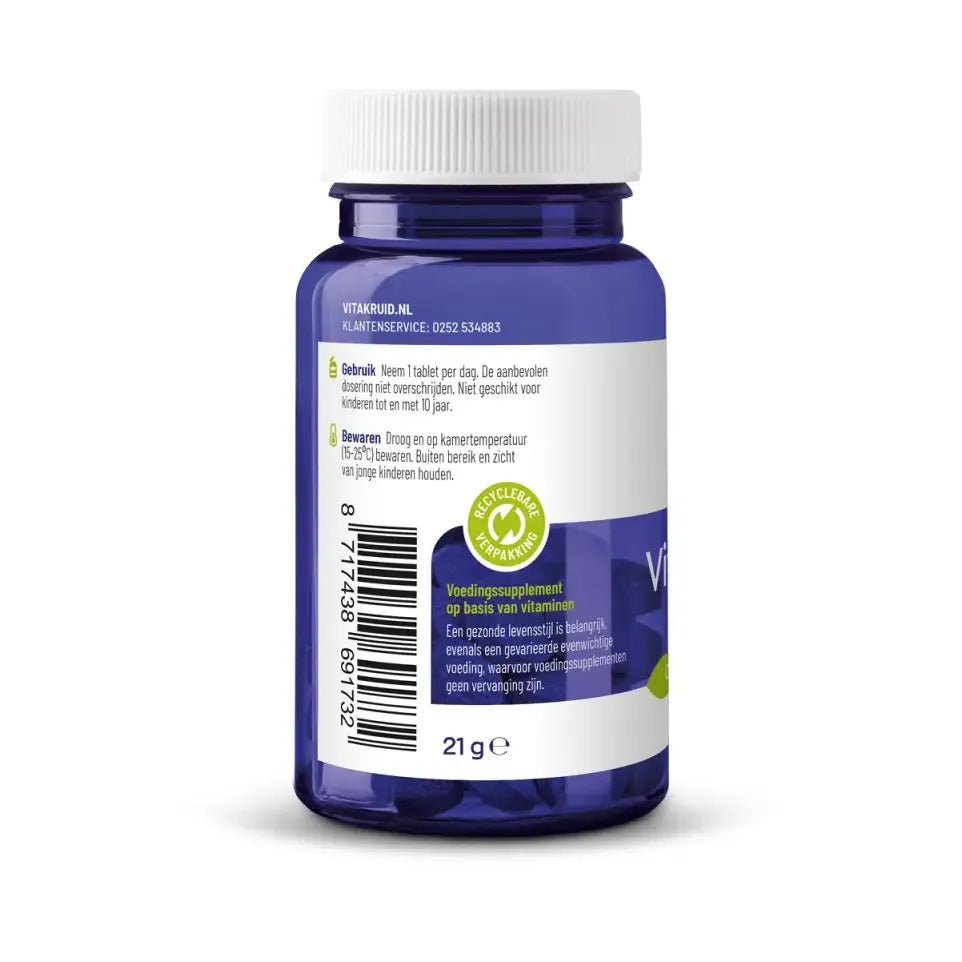 Vitakruid Vitamine D3 Vegan 25 mcg 120 tabletten