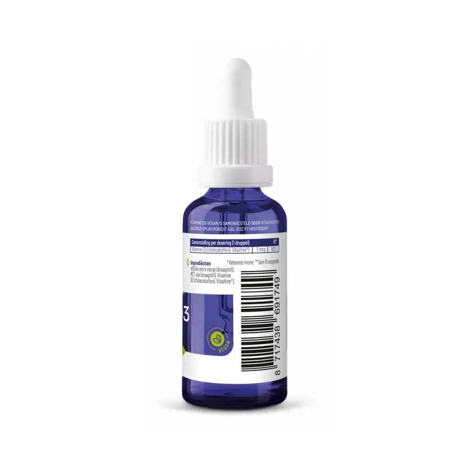 Vitakruid Vitamine D3 Vegan druppels 30 ml