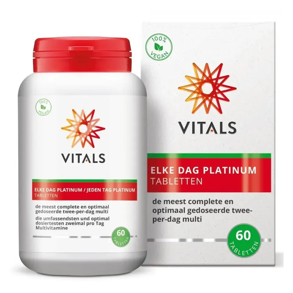 Vitals Elke dag platinum 60 tabletten