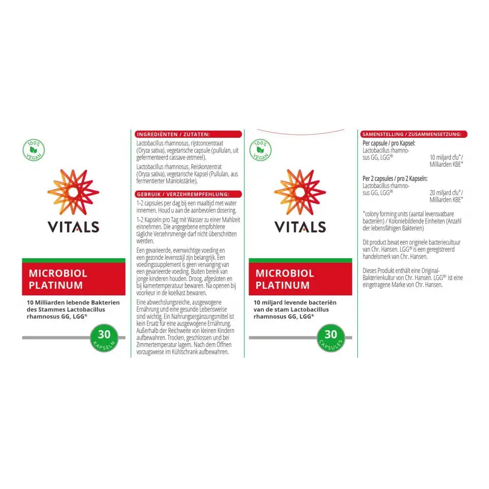 Vitals Microbiol Platinum 30 vcaps
