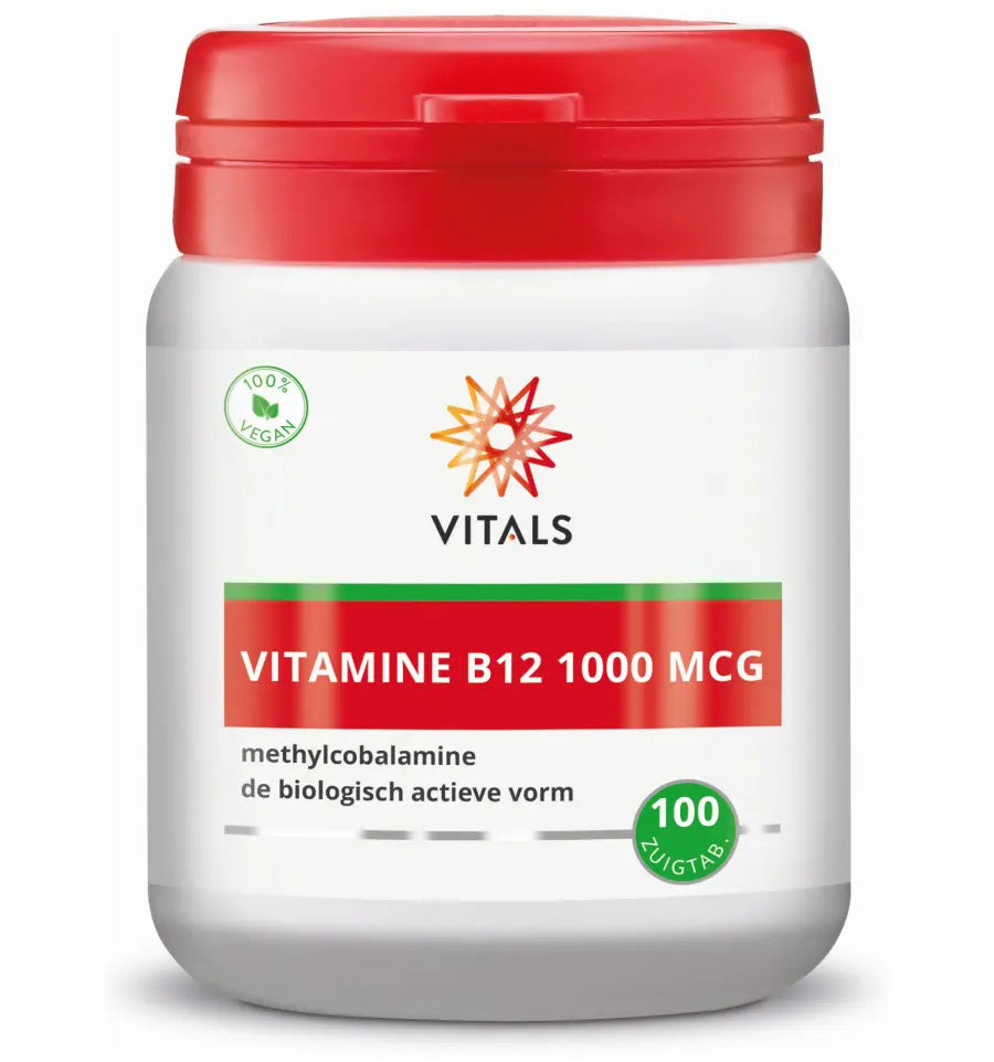 Vitals Vitamine B12 1000 mcg 100 zuigtabletten