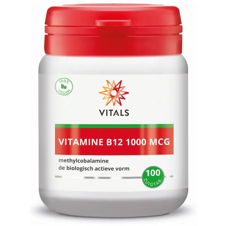 Vitals Vitamine B12 1000 mcg 100 zuigtabletten