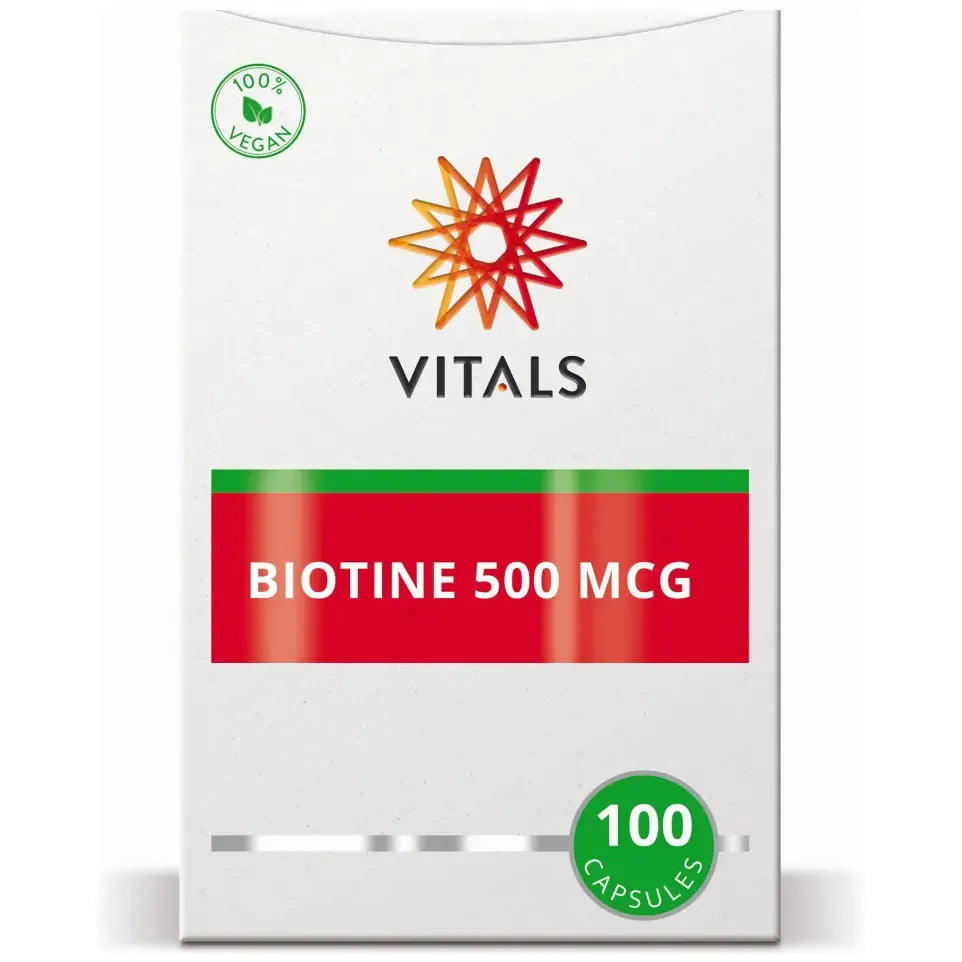 Vitals Biotine 500 mcg 100 capsules