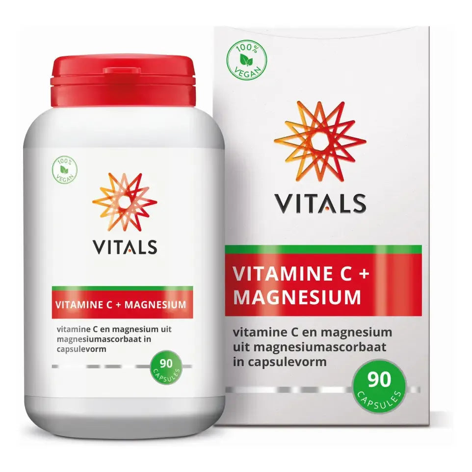 Vitals Vitamine C met magnesium 90 capsules