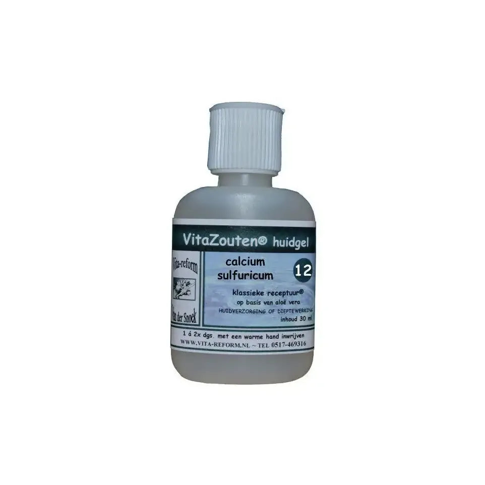Vitazouten Calcium sulfuricum huidgel Nr. 12 30 ml