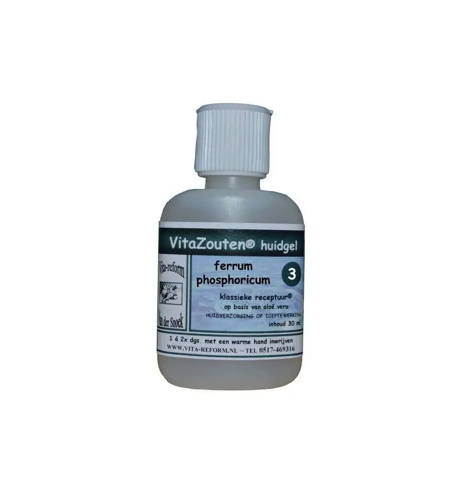 Vitazouten Ferrum phosphoricum huidgel Nr. 03 30 ml