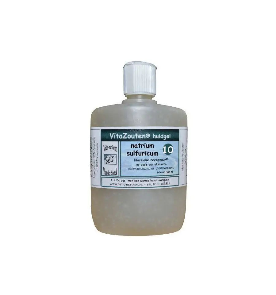 Vitazouten Natrium sulfuricum huidgel Nr. 10 90 ml