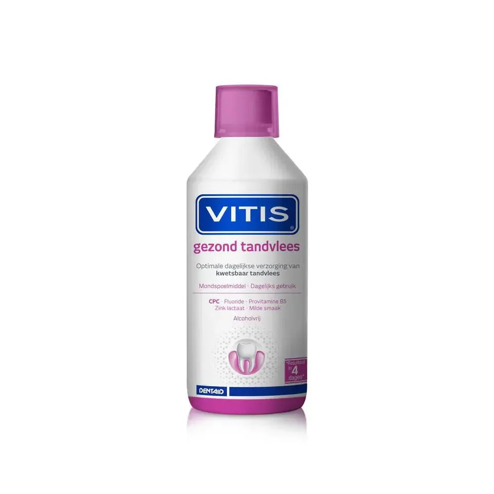 Vitis Gezond tandvlees mondspoeling 500 ml