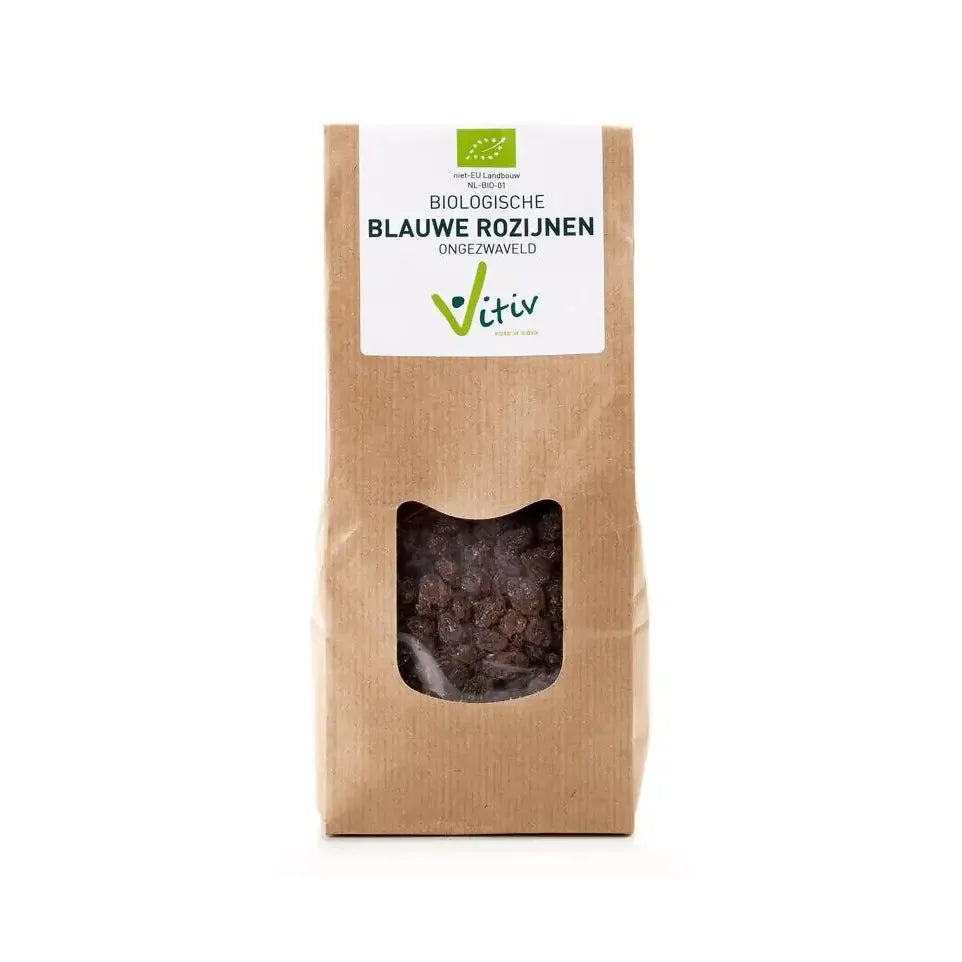 Vitiv Blauwe rozijnen klein 250 gram