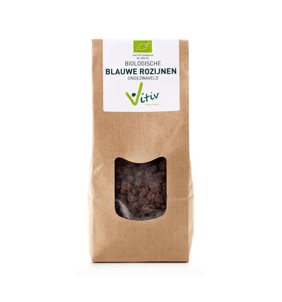 Vitiv Blauwe rozijnen klein 500 gram