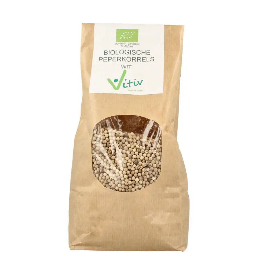 Vitiv Peper korrels wit 1 kg