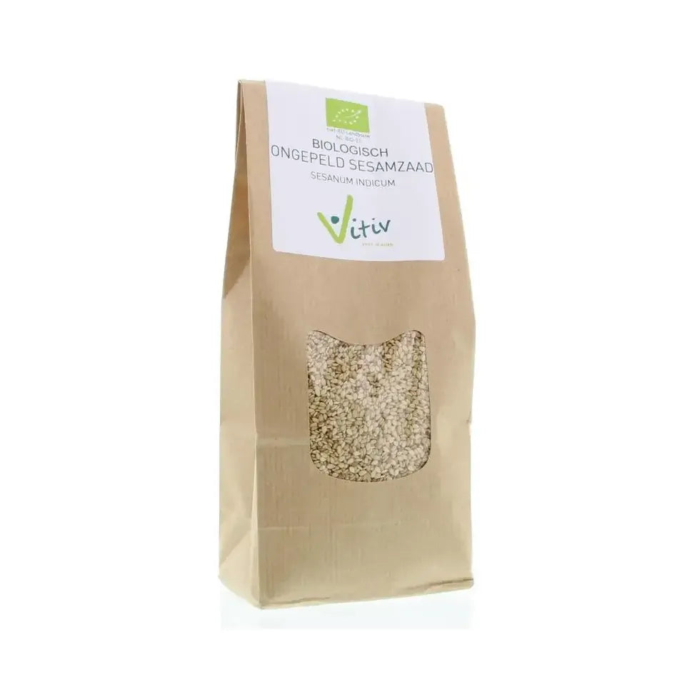Vitiv Sesamzaad ongepeld 500 gram